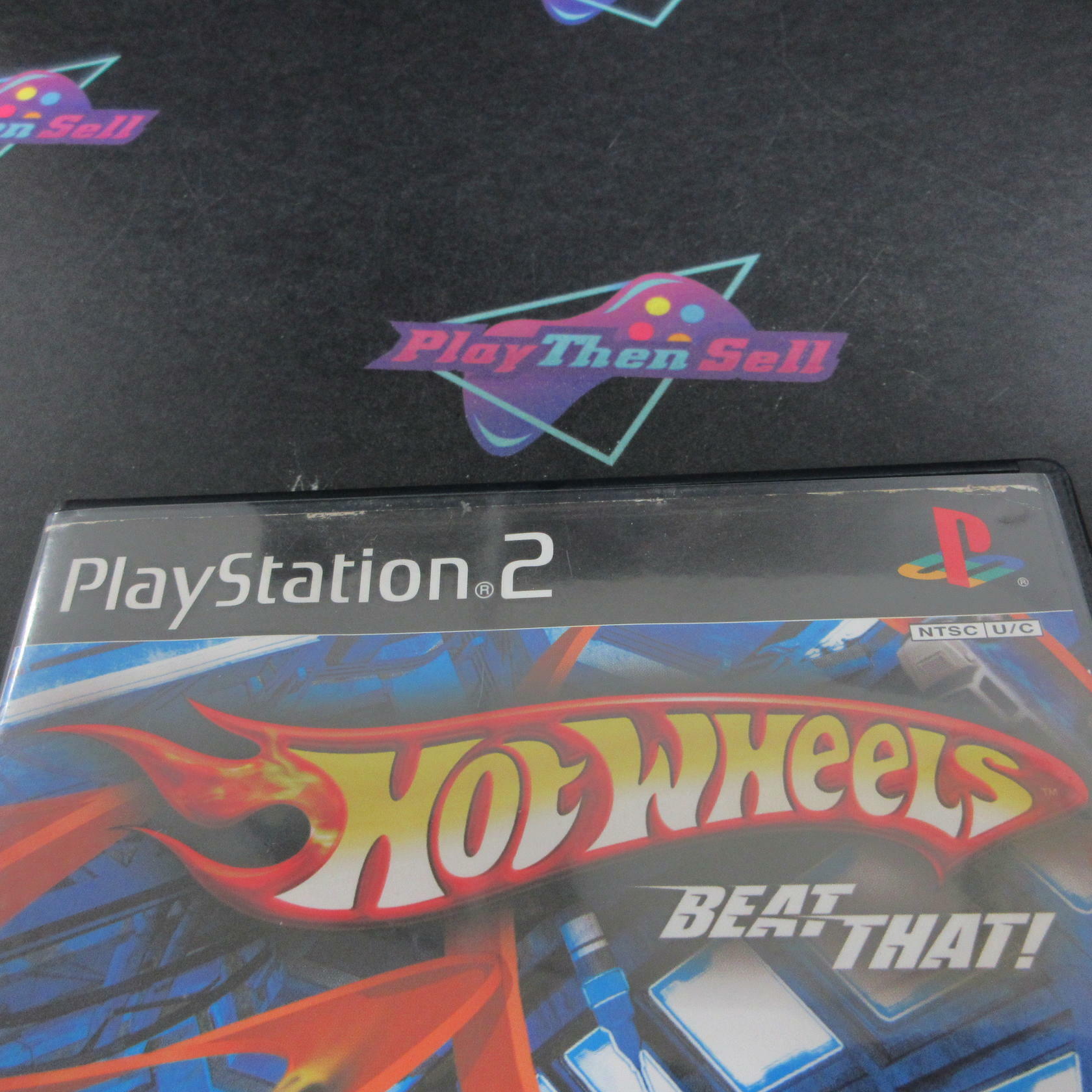 Hot Wheels Beat That PS2 PlayStation 2 AD Complete CIB - Very Good