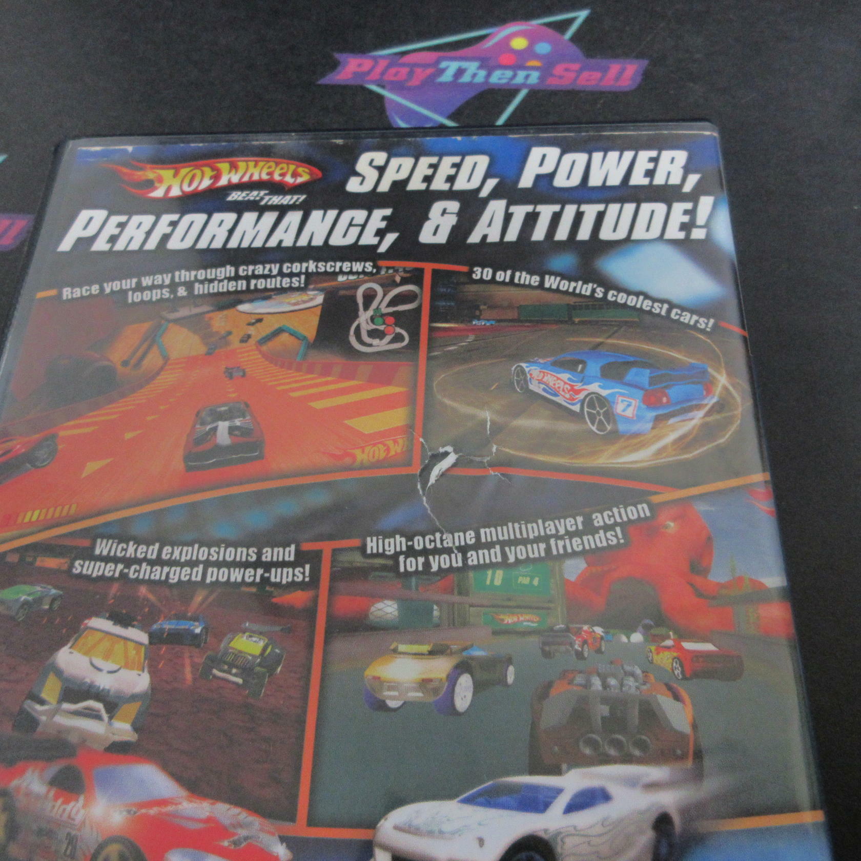 Hot Wheels Beat That PS2 PlayStation 2 AD Complete CIB - Very Good