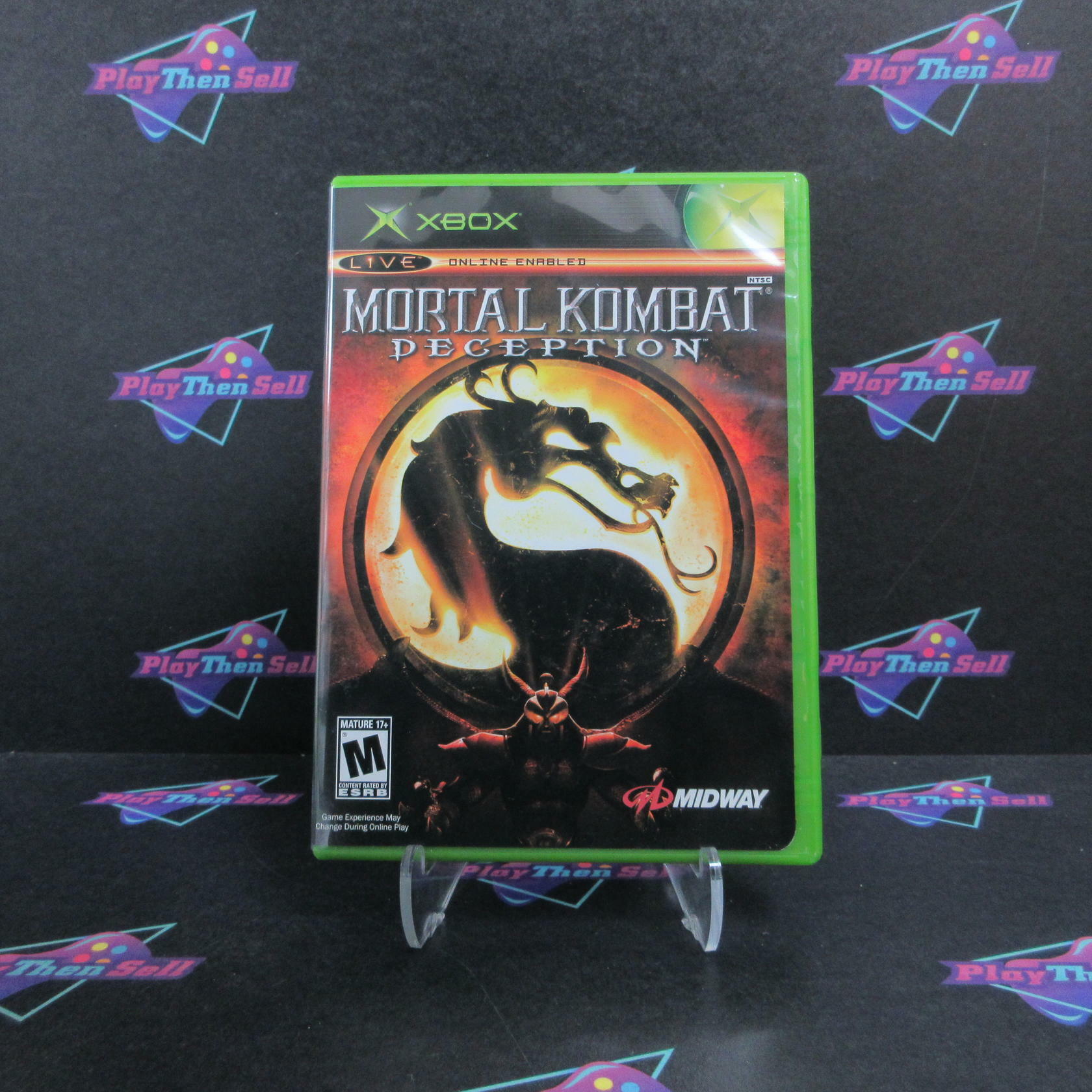 Mortal Kombat Deception Xbox DD Complete CIB - Very Good