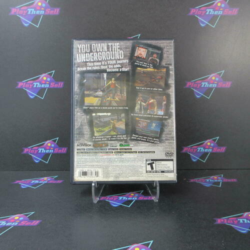 Tony Hawk's Underground PS2 PlayStation 2 AD Complete CIB - Very Good