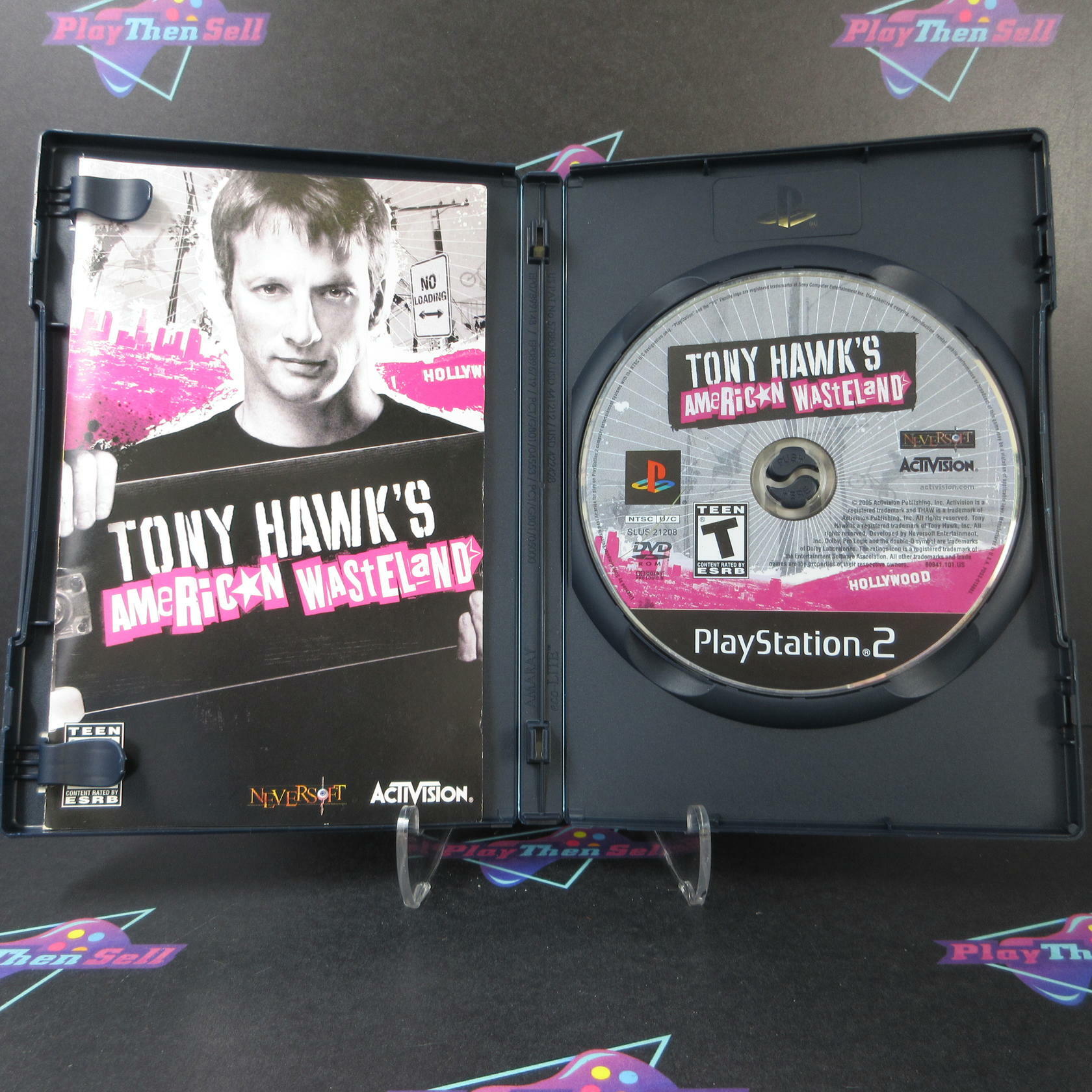 Tony Hawk's American Wasteland PS2 PlayStation 2 DD Complete CIB - Very Good