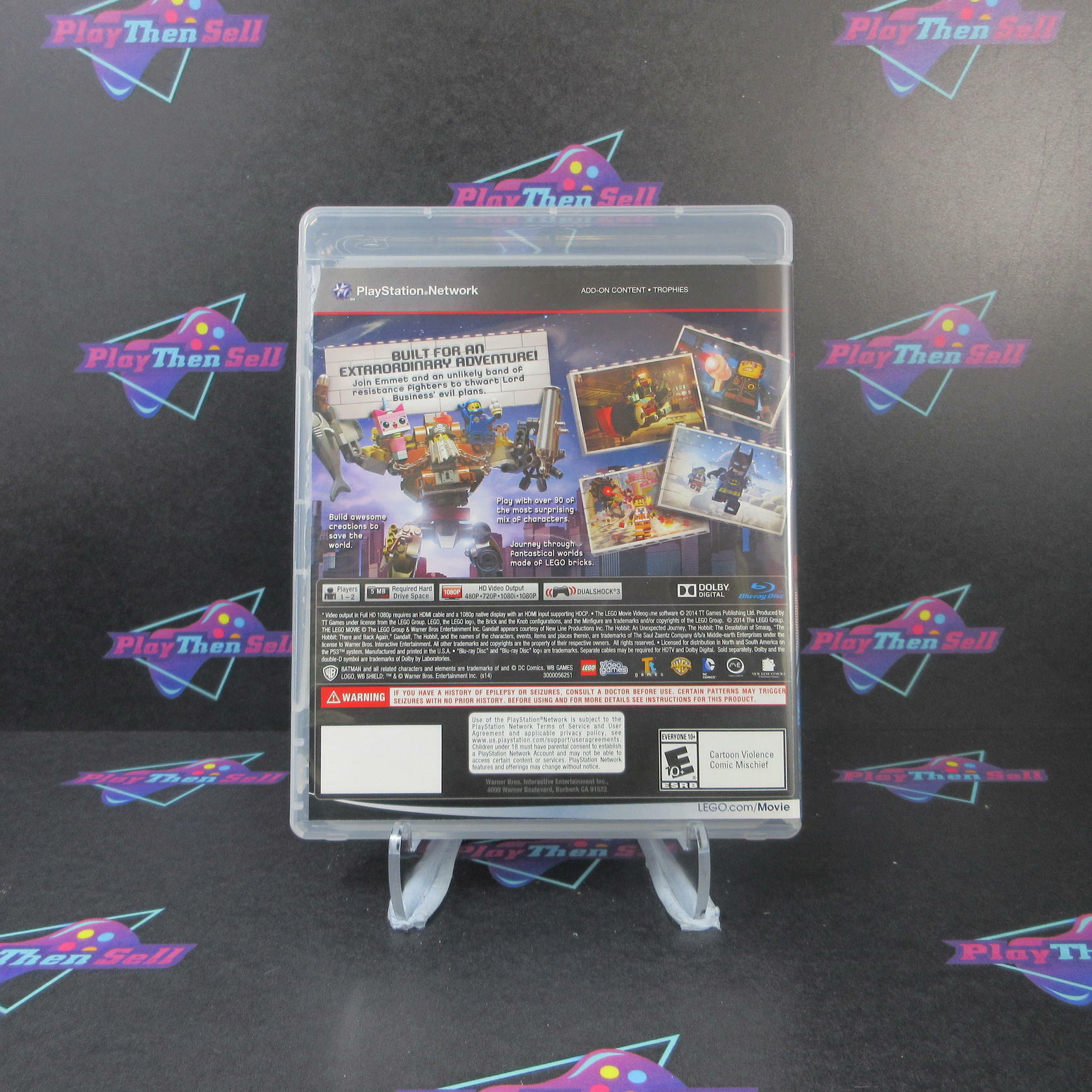 The LEGO Movie Videogame PS3 PlayStation 3 - Very Good