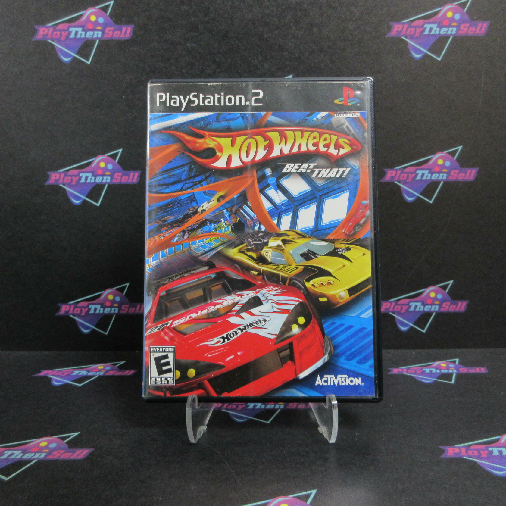 Hot Wheels Beat That PS2 PlayStation 2 AD Complete CIB - Very Good