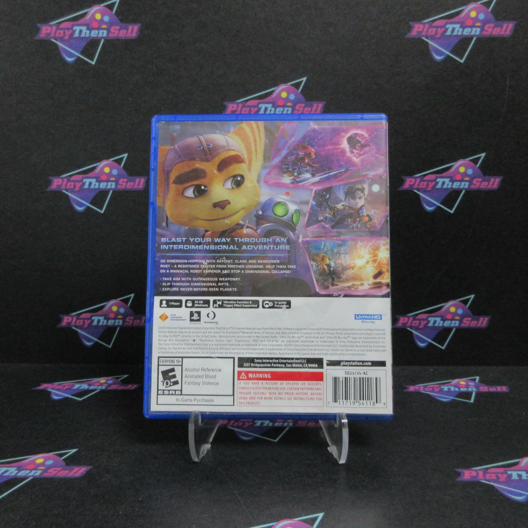 Ratchet & Clank Rift Apart PS5 PlayStation 5 AD - Very Good