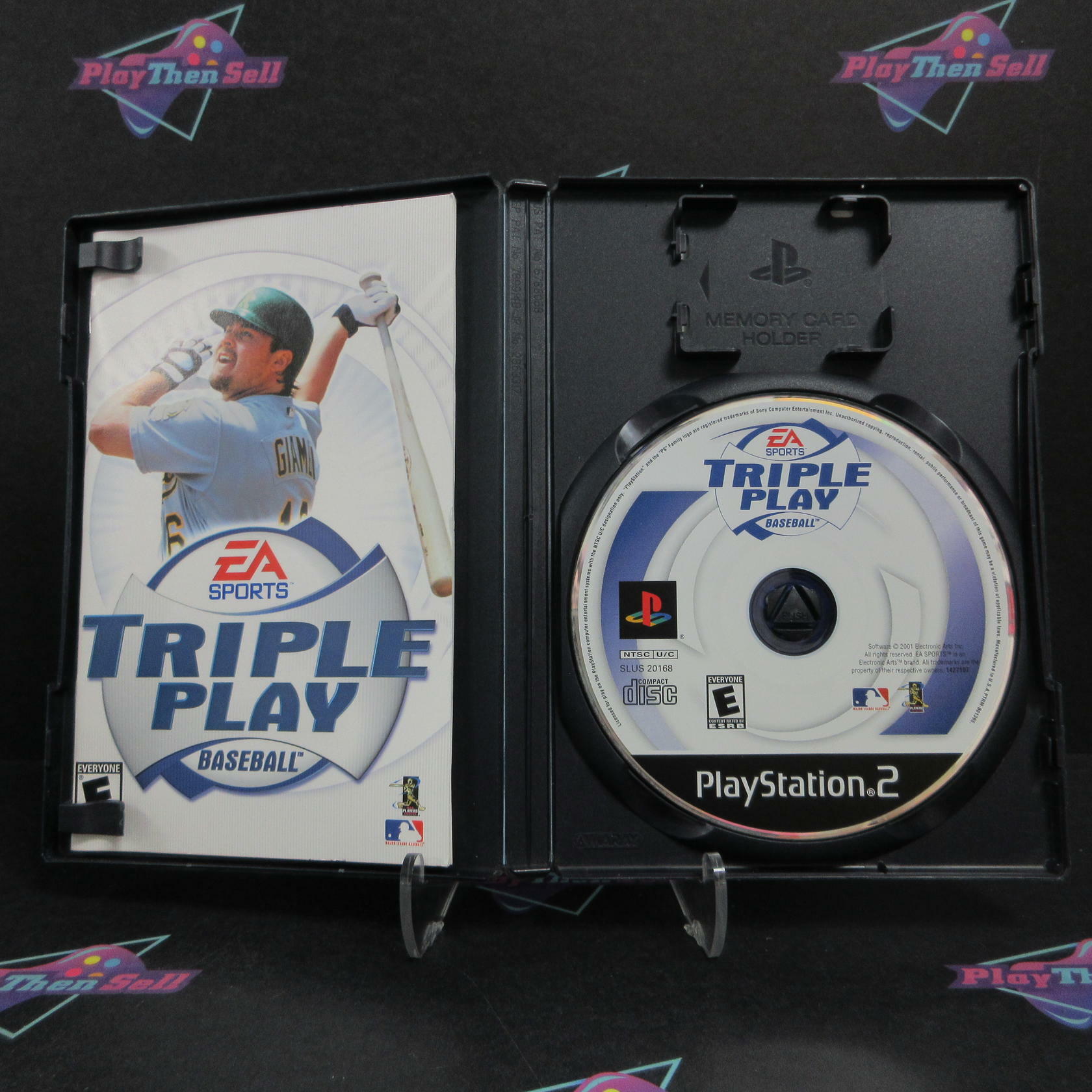 Triple Play Baseball PS2 PlayStation 2 AD + Reg Card Complete CIB - Very Good