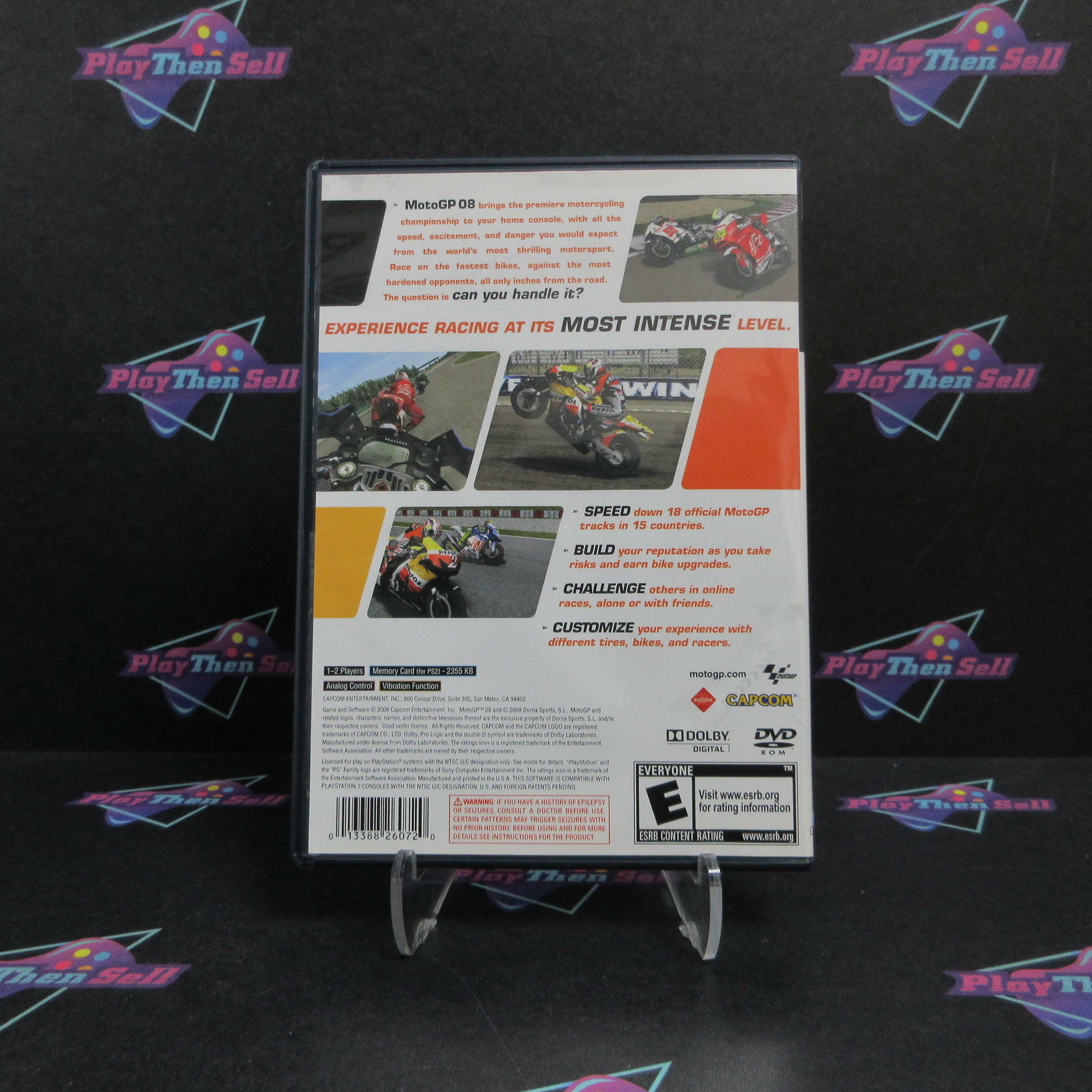 MotoGP 08 PS2 PlayStation 2 Complete - Excellent