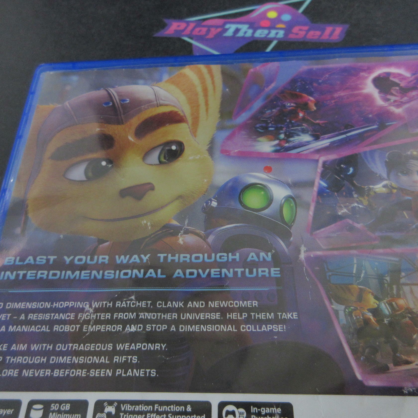 Ratchet & Clank Rift Apart PS5 PlayStation 5 AD - Very Good