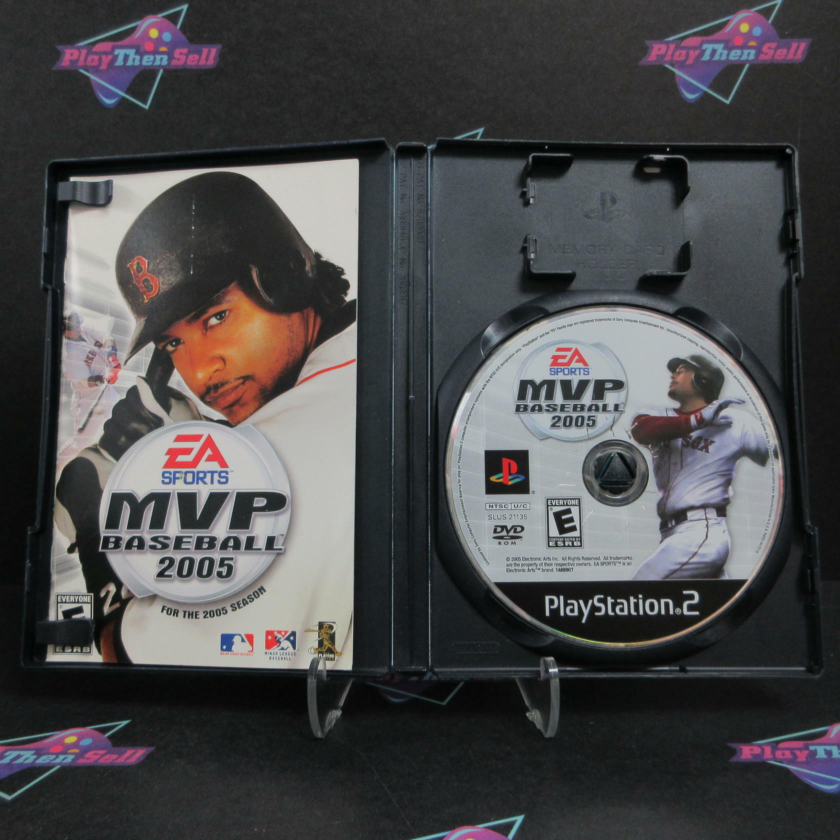 MVP Baseball 2005 PS2 PlayStation 2 DD Complete CIB - Very Good