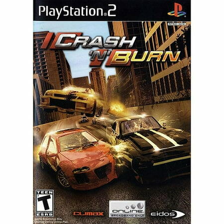 Crash n Burn PS2 PlayStation 2 + Reg Card Complete - Excellent