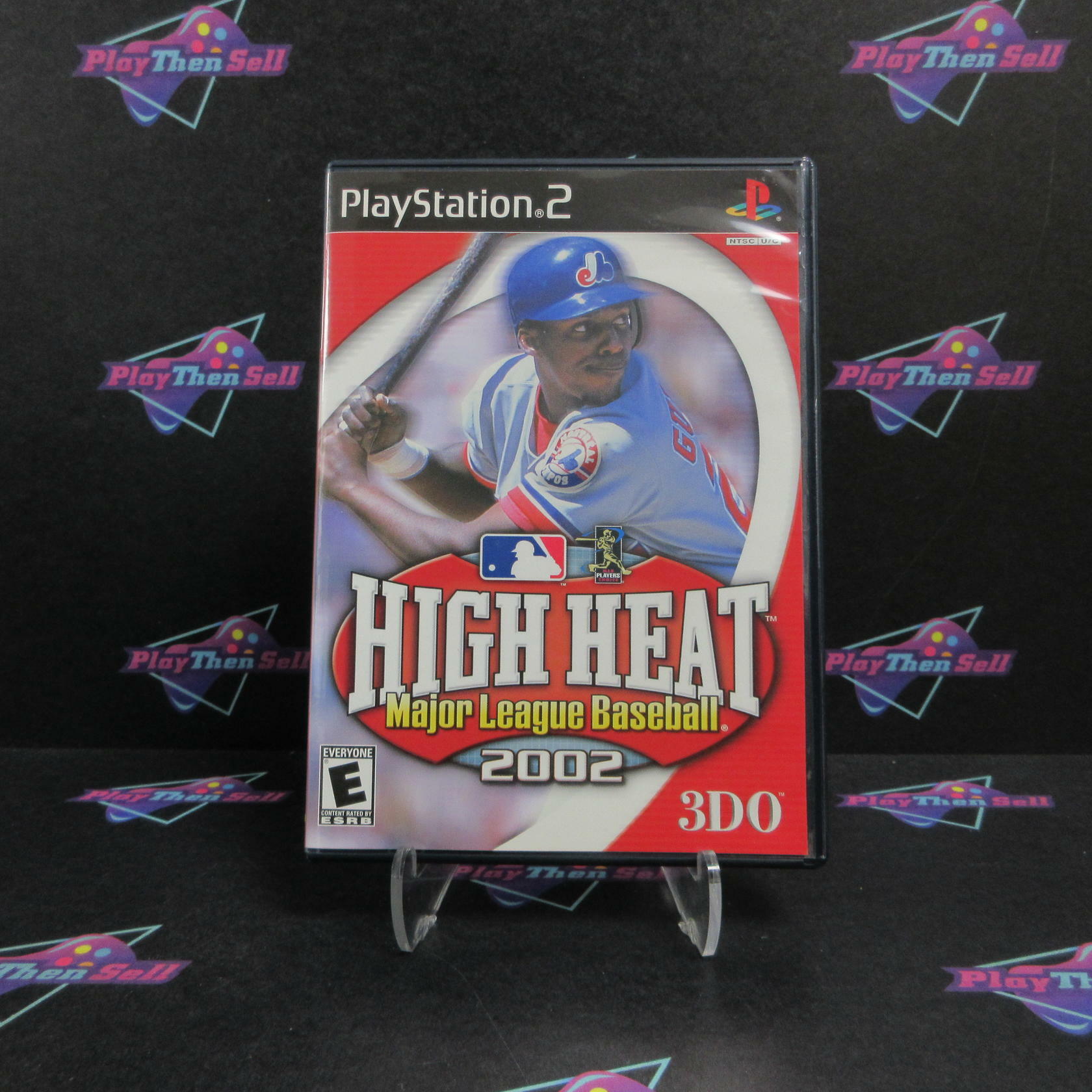 High Heat Major League Baseball 2002 PS2 PlayStation 2 + Reg CIB - Excellent