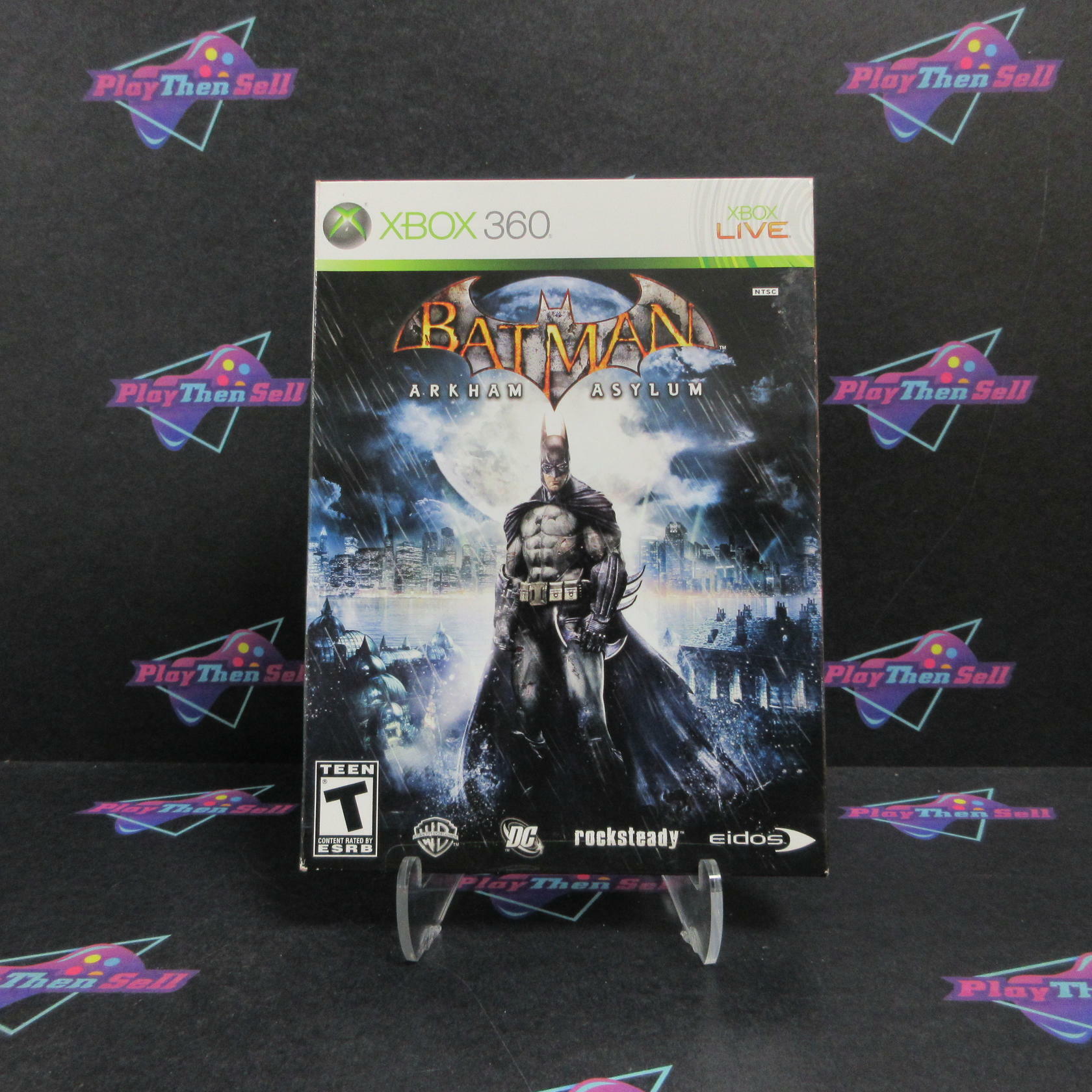 Batman Arkham Asylum Collector's Edition Xbox 360 + Stickers - Excellent