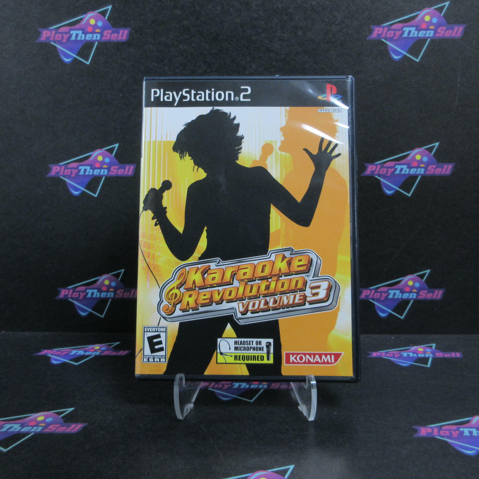 Karaoke Revolution Volume 3 PS2 PlayStation 2 Complete - Excellent