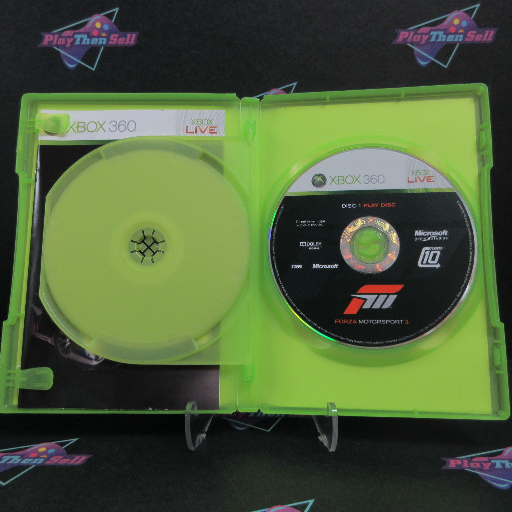 Forza Motorsport 3 Xbox 360 French PAL Region Locked - Like New