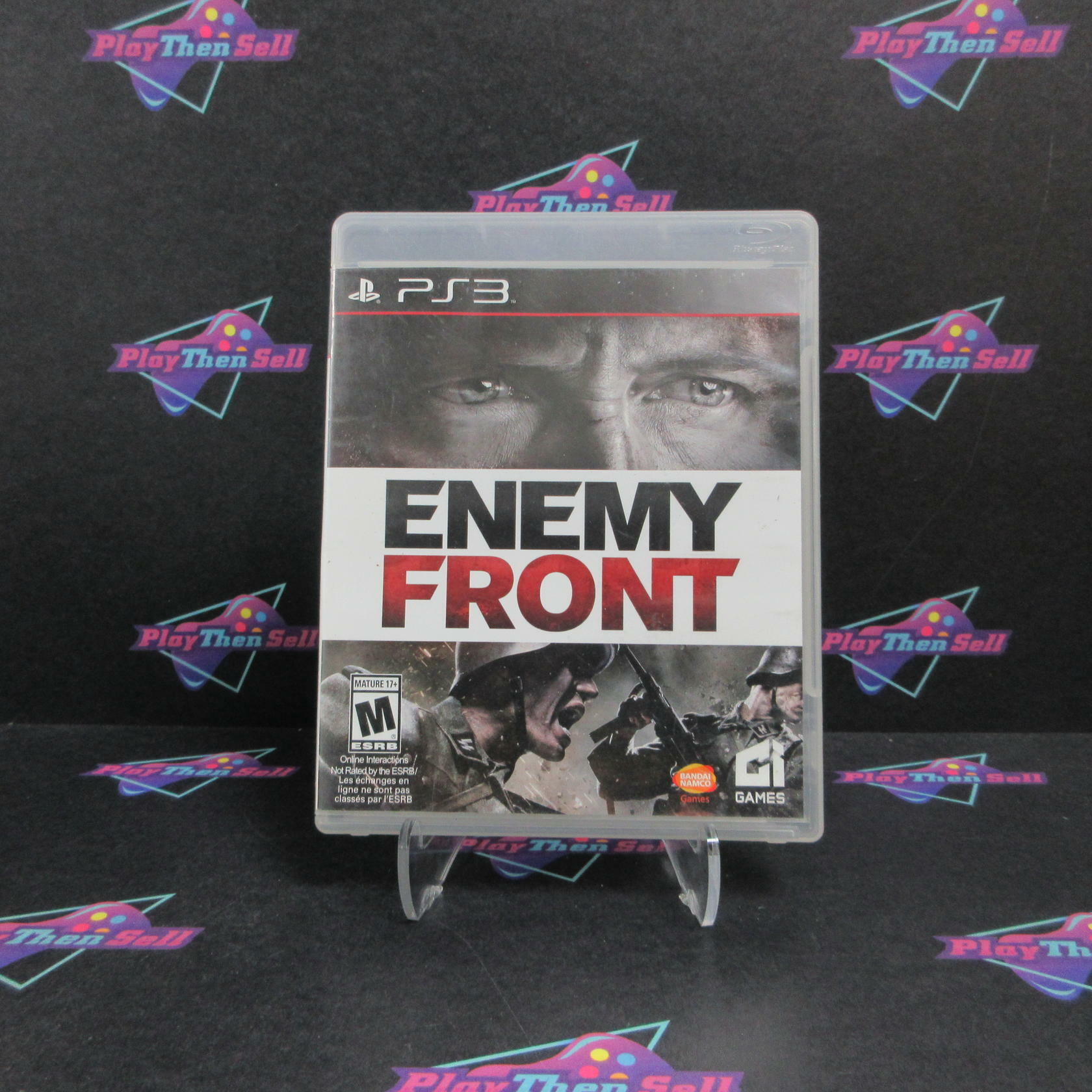 Enemy Front PS3 PlayStation 3 AD Complete CIB - Very Good