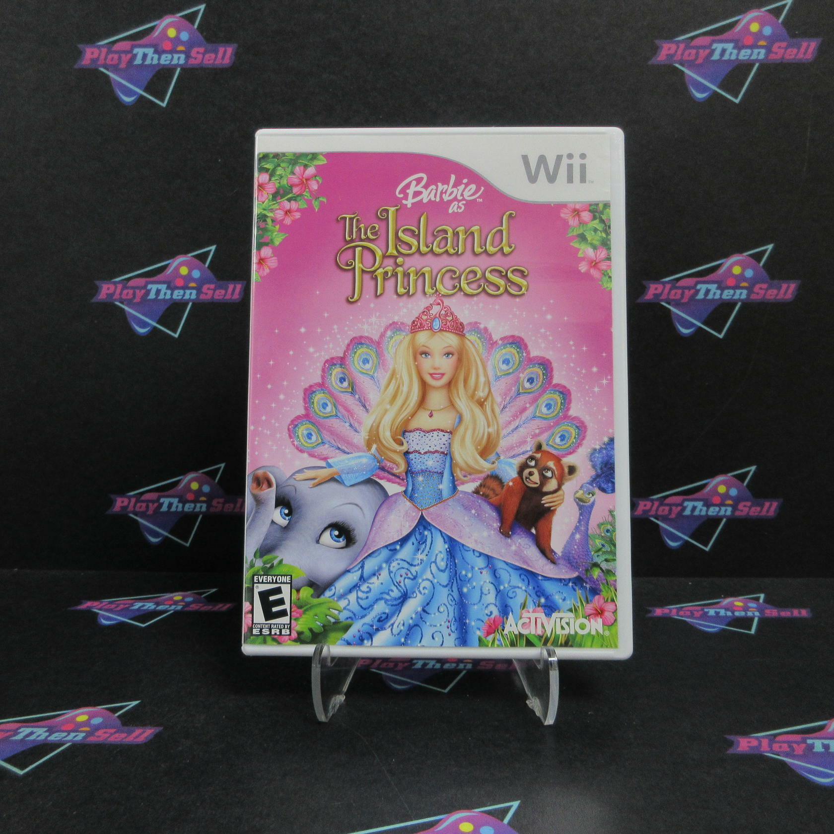 Barbie Island Princess Nintendo Wii DD Complete CIB - Very Good
