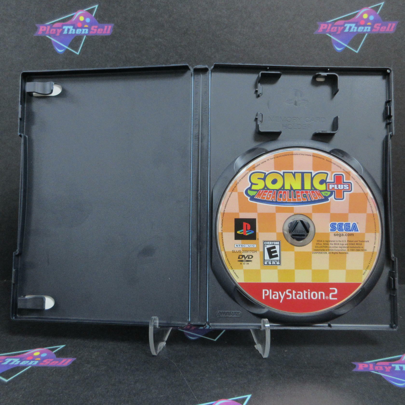 Sonic Mega Collection PS2 PlayStation 2 GH Disc AD/NM - Very Good