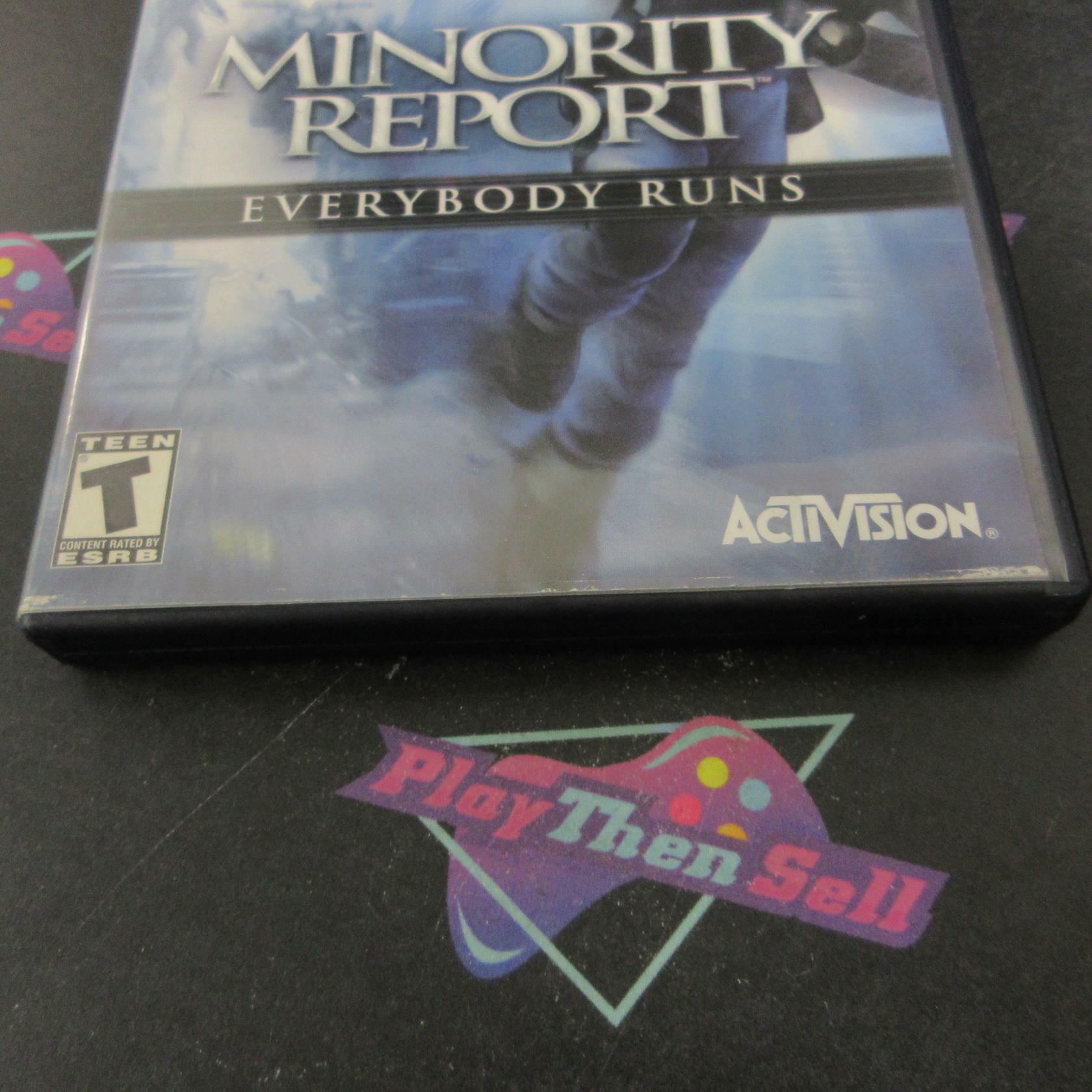 Minority Report PS2 PlayStation 2 AD + Reg Card Complete CIB - Very Good