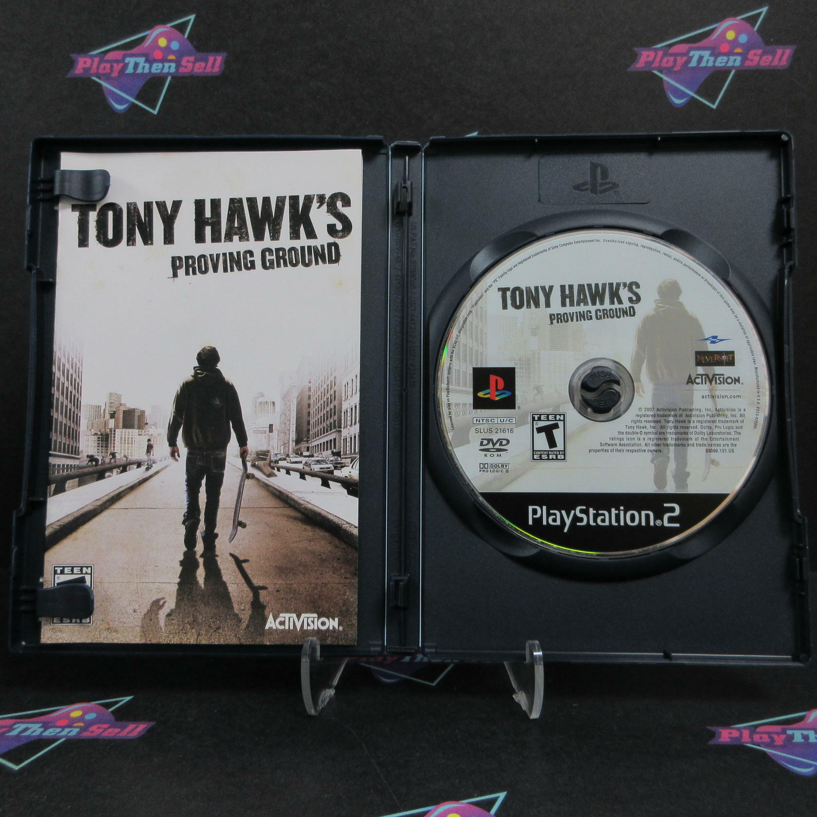 Tony Hawk's Proving Ground PS2 PlayStation 2 AD Complete CIB - Very Good