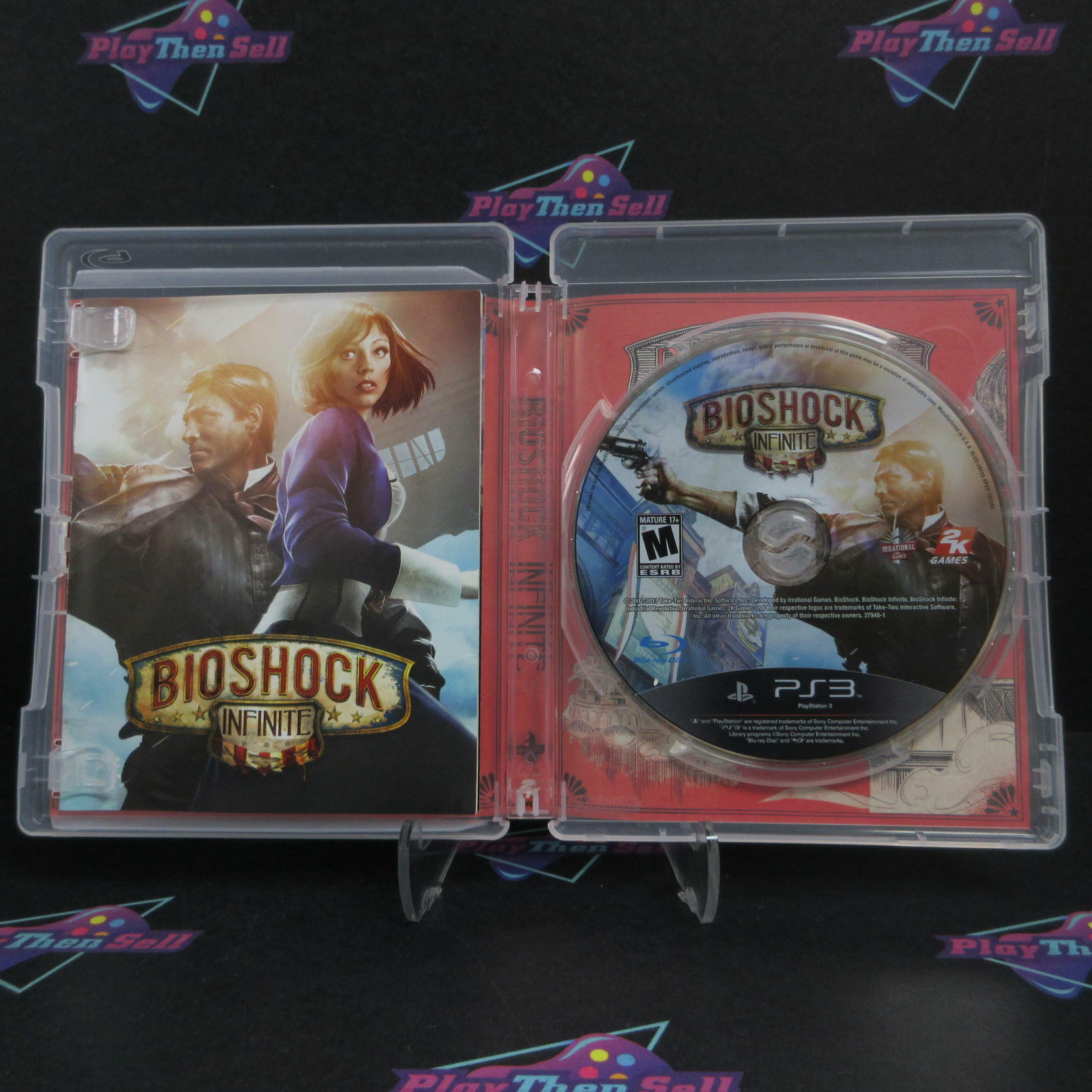 BioShock Infinite PS3 PlayStation 3 DD Complete CIB - Very Good
