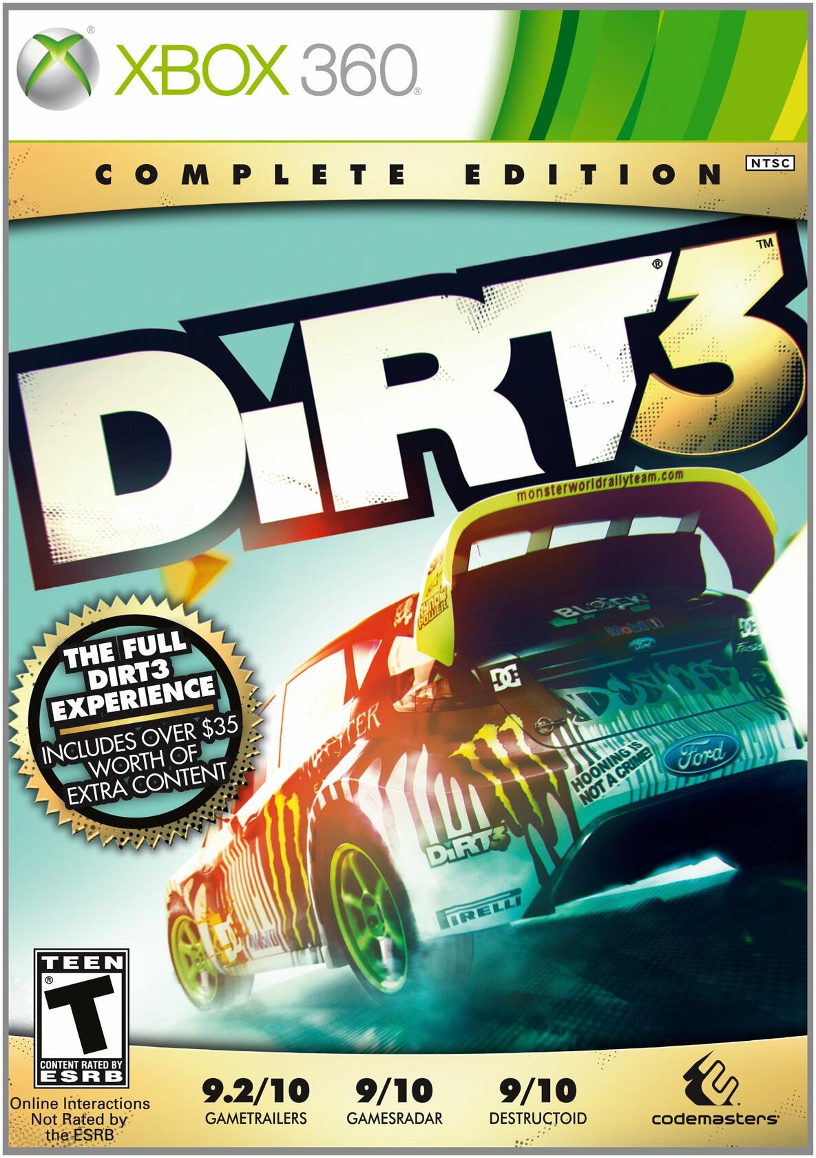 Dirt 3 Complete Edition Xbox 360 Complete - Excellent