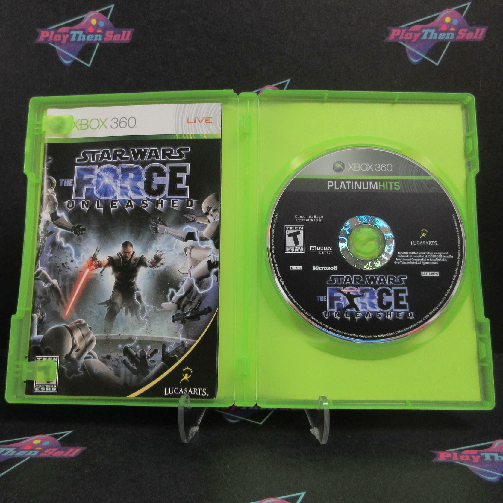 Star Wars the Force Unleashed Xbox 360 PH Complete - Excellent