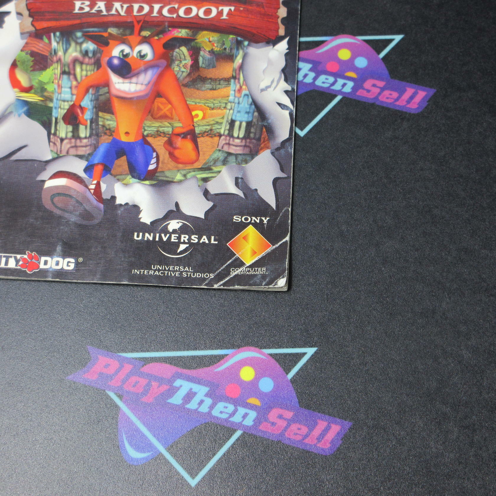 Crash Bandicoot PS1 PlayStation 1 GH Complete - Very Good
