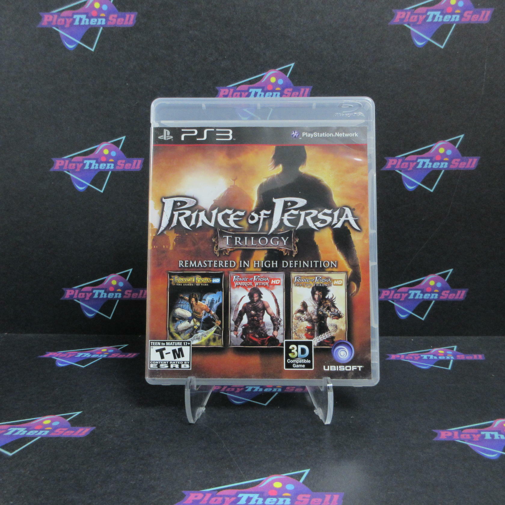 Prince of Persia Trilogy HD Remastered PS3 PlayStation 3 AD Complete CIB - Very Good