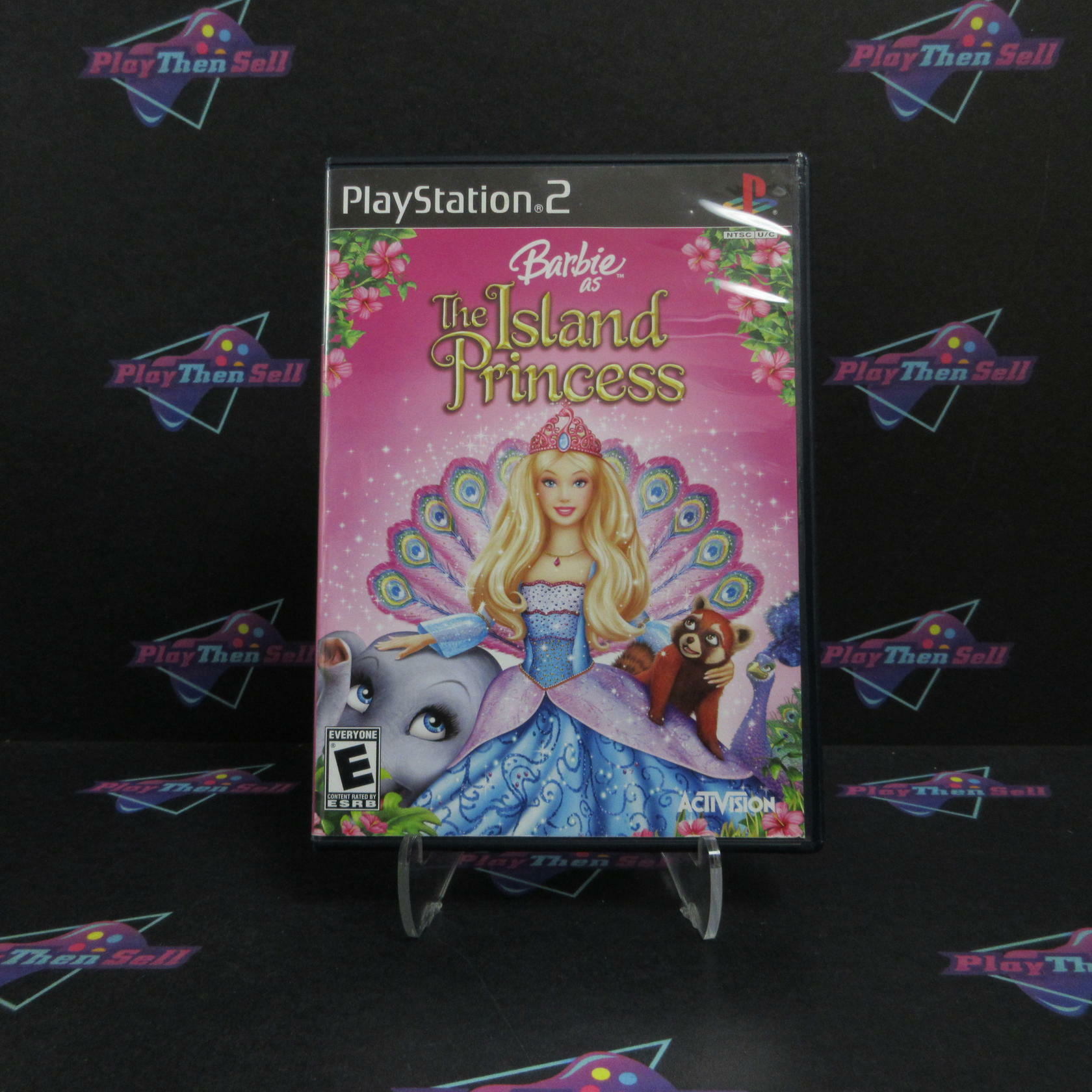 Barbie The Island Princess PS2 PlayStation 2 AD Complete CIB - Very Good