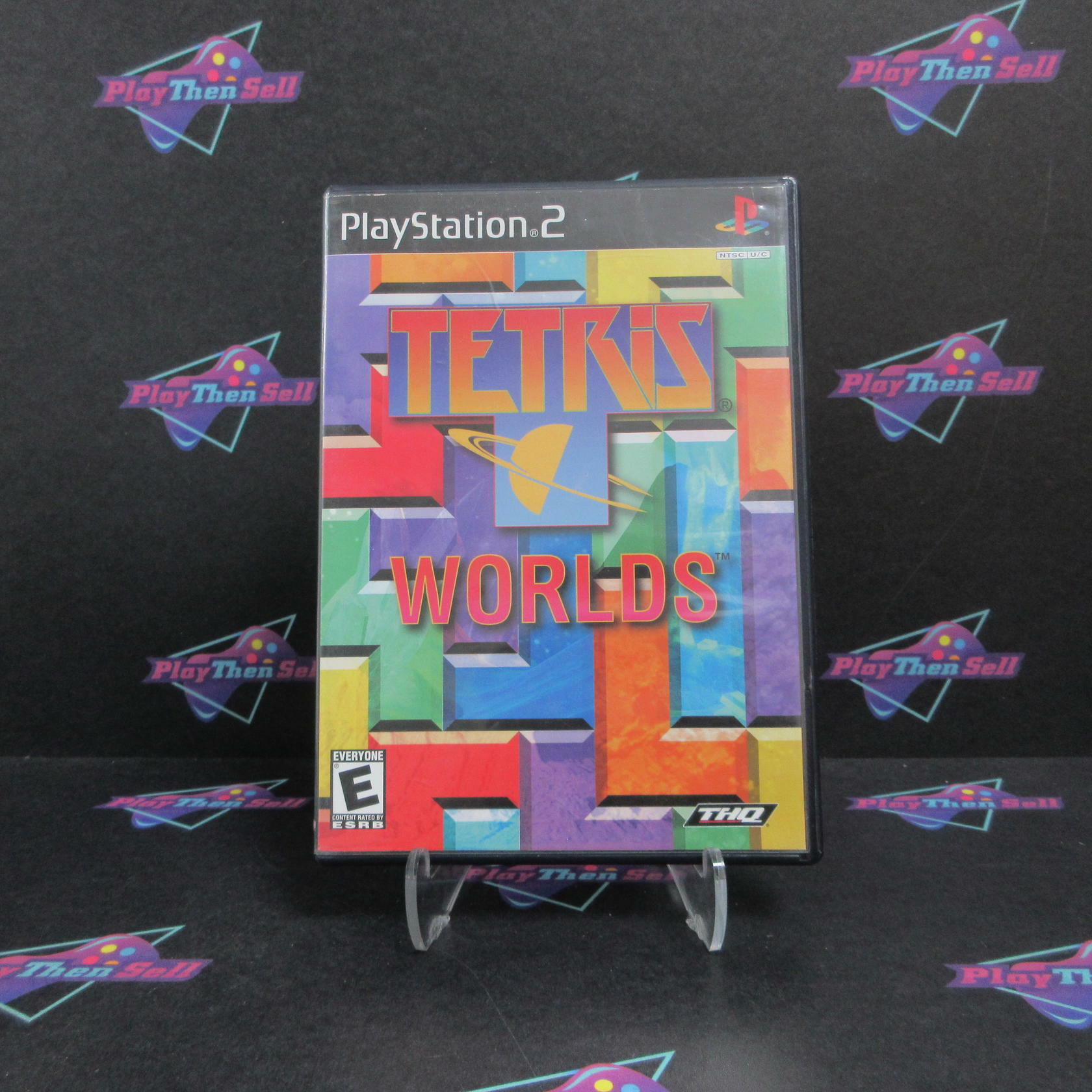 Tetris Worlds PS2 PlayStation 2 AD/DD Complete CIB - Very Good