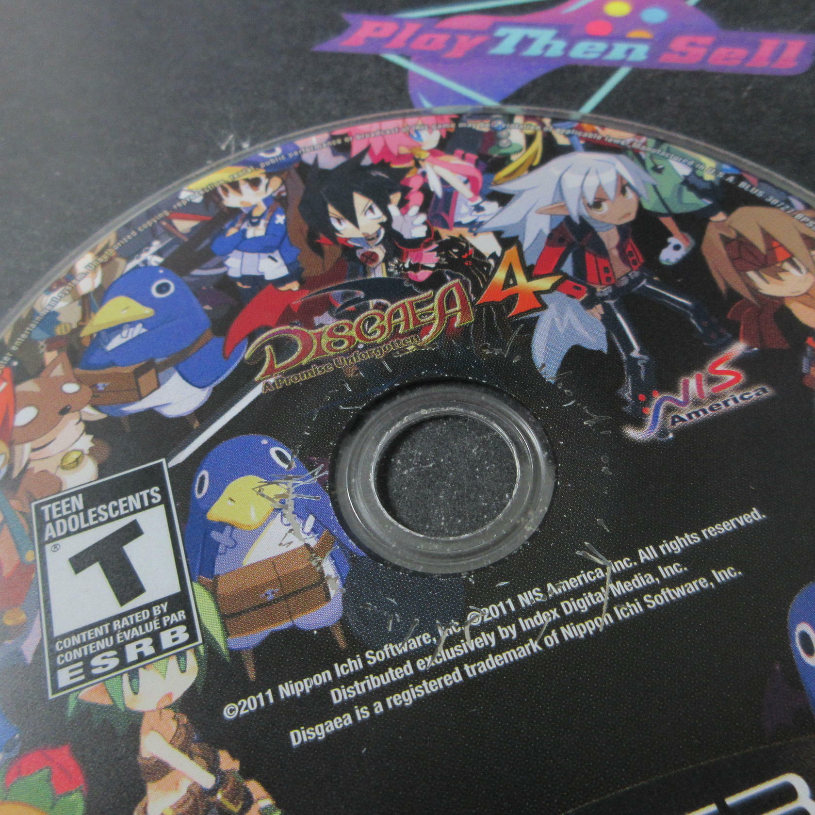 Disgaea 4 A Promise Unforgotten PS3 PlayStation 3 AD/DD Complete CIB - Very Good