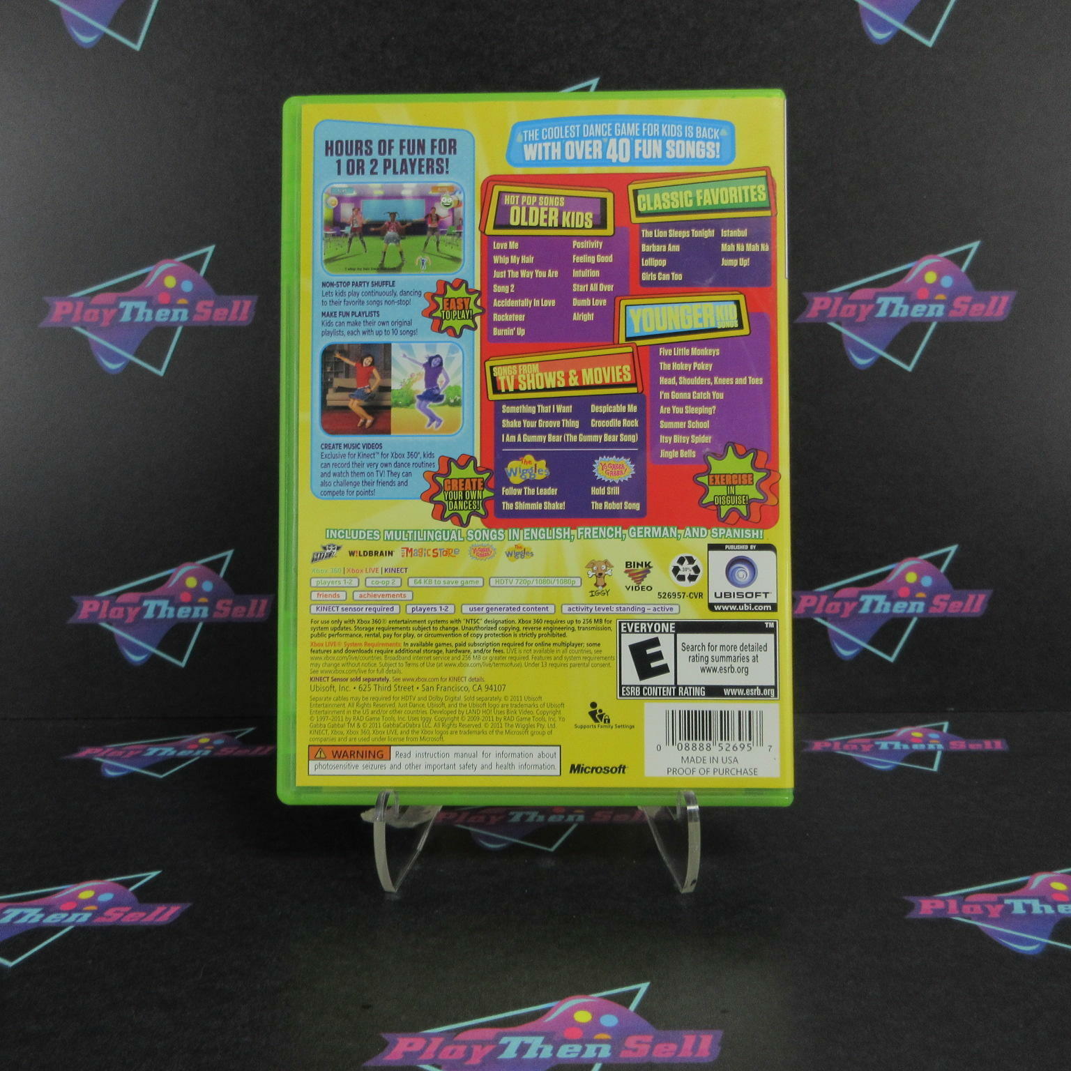 Just Dance Kids 2 Xbox 360 Complete - Excellent