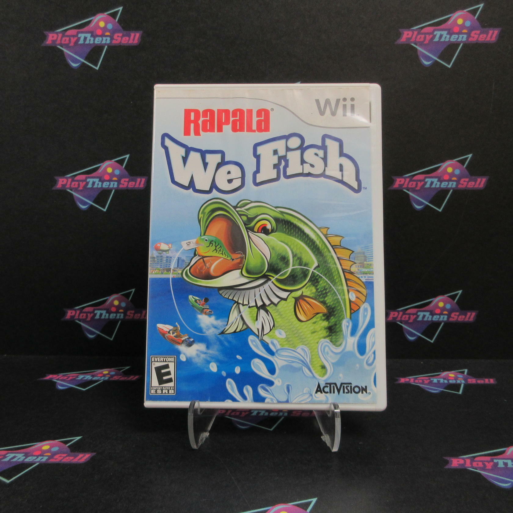 Rapala We Fish Nintendo Wii AD/DD Complete CIB - Very Good