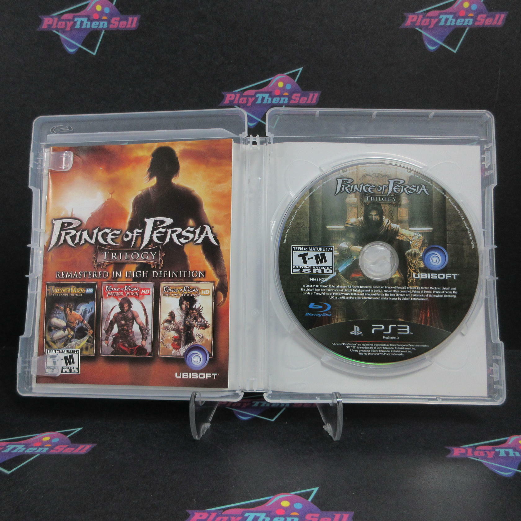 Prince of Persia Trilogy HD Remastered PS3 PlayStation 3 AD Complete CIB - Very Good