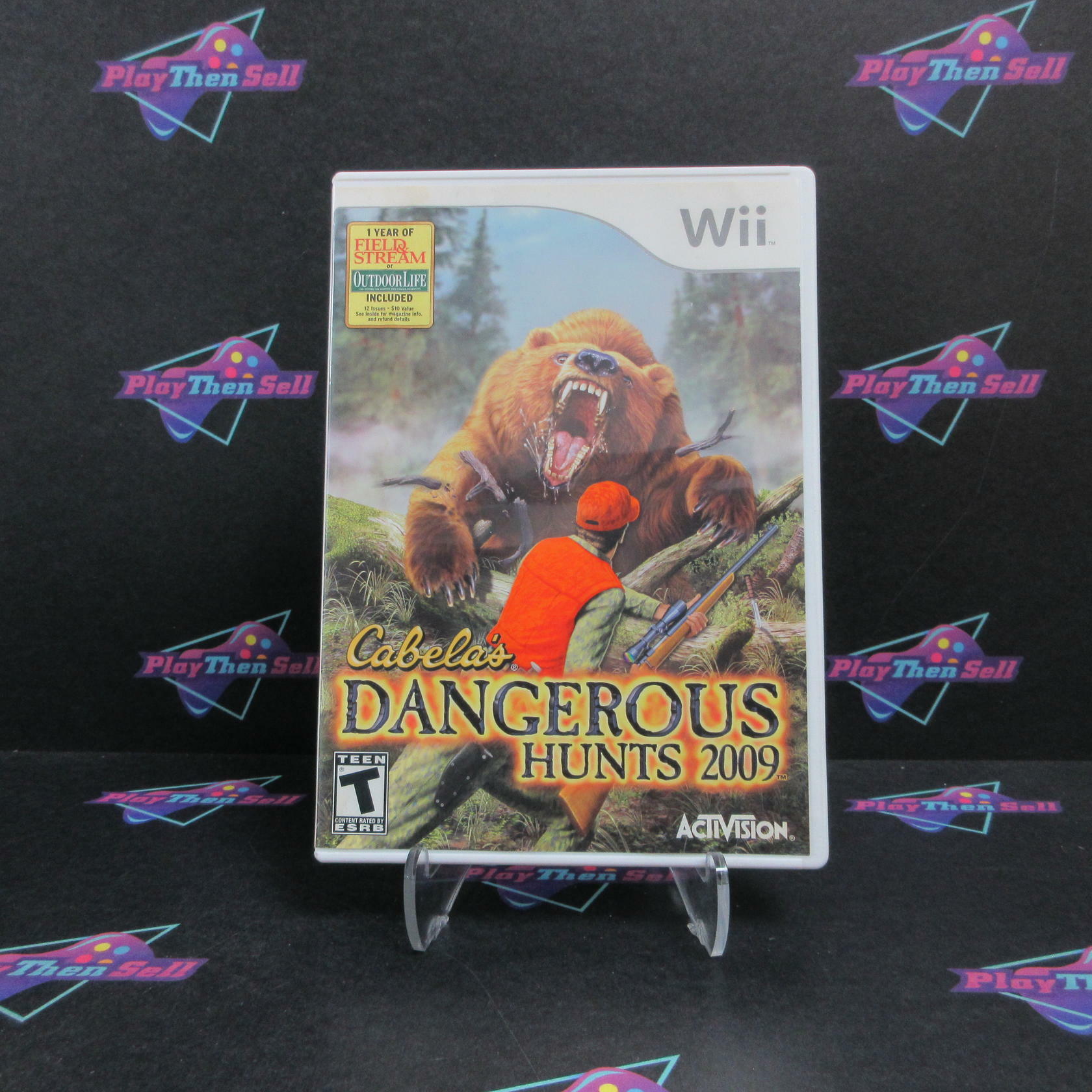 Cabela's Dangerous Hunts 2009 Nintendo Wii AD/NM - Very Good