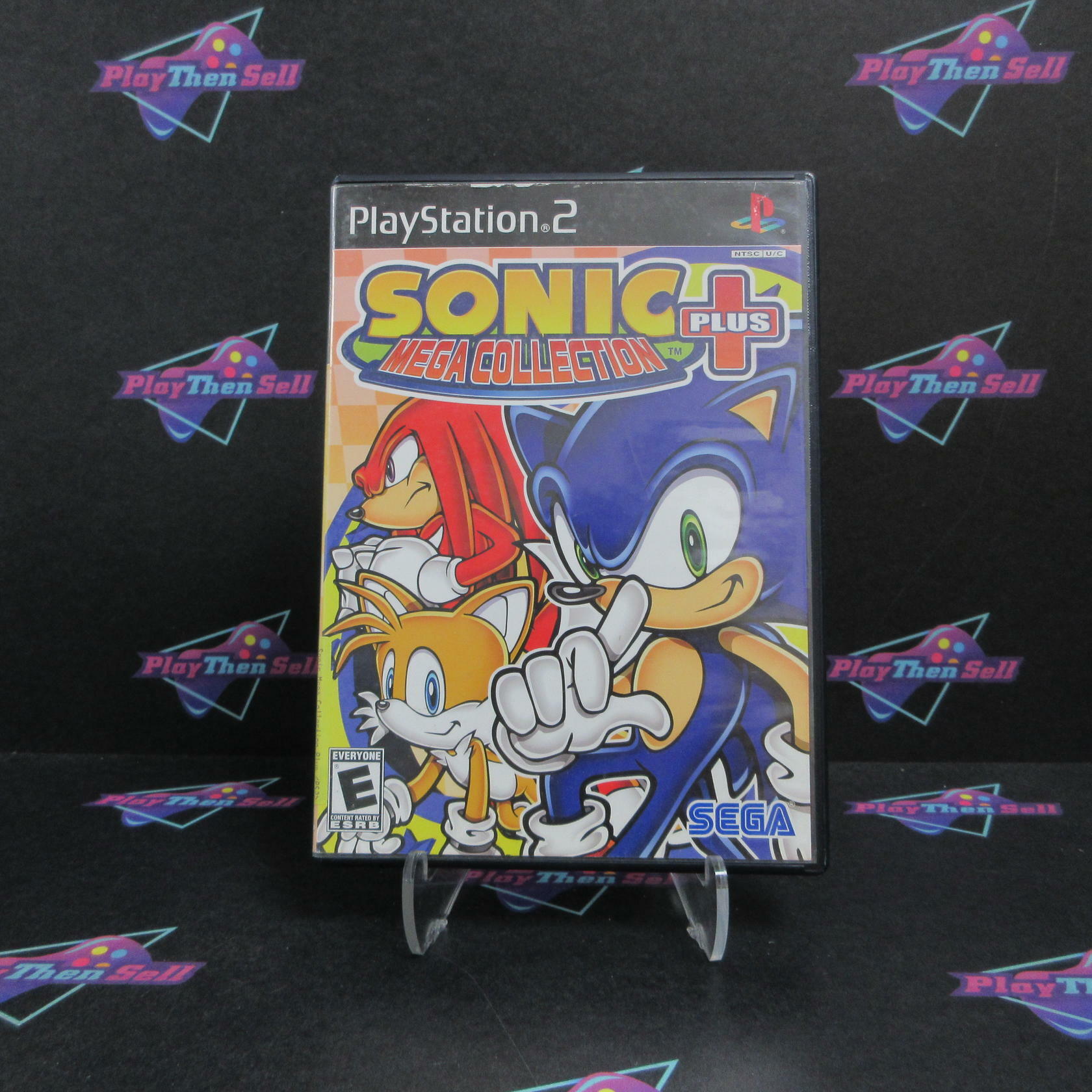 Sonic Mega Collection PS2 PlayStation 2 GH Disc AD/NM - Very Good