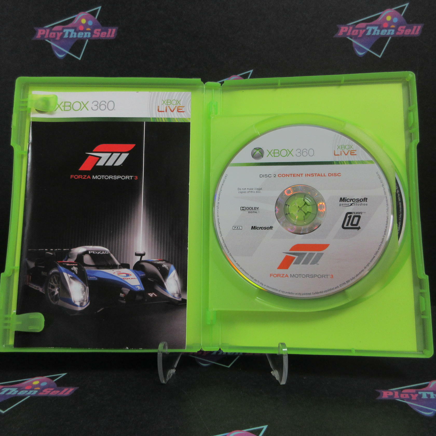 Forza Motorsport 3 Xbox 360 French PAL Region Locked - Like New