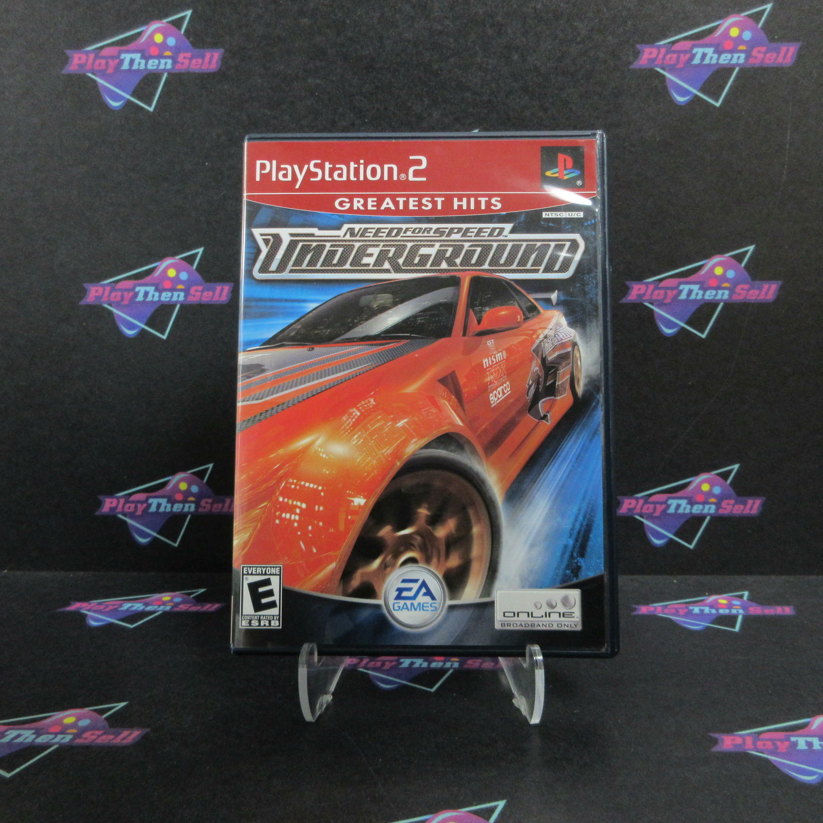 Need for Speed Underground PS2 PlayStation 2 GH Complete - Excellent