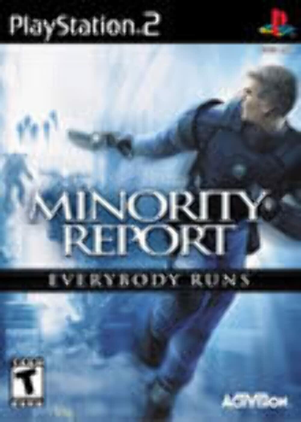 Minority Report PS2 PlayStation 2 AD + Reg Card Complete CIB - Very Good