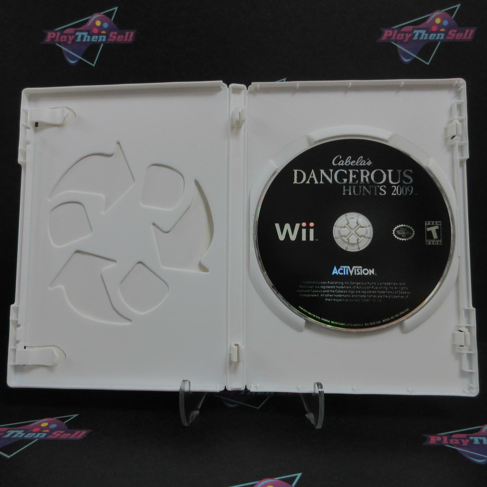 Cabela's Dangerous Hunts 2009 Nintendo Wii AD/NM - Very Good