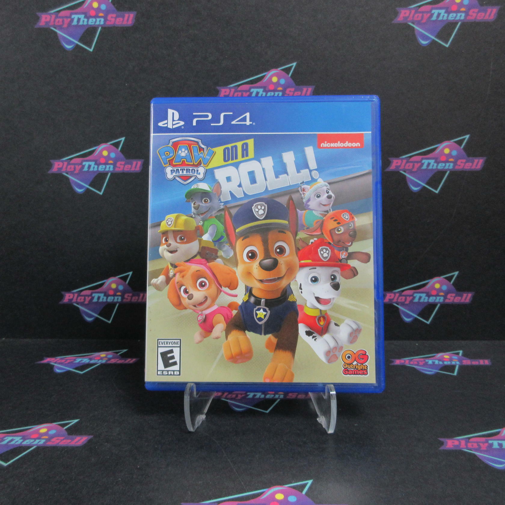 Paw Patrol On A Roll PS4 PlayStation 4 AD Complete CIB - Very Good