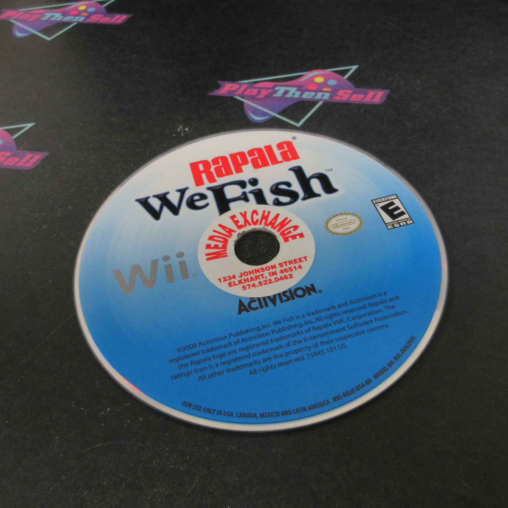 Rapala We Fish Nintendo Wii AD/DD Complete CIB - Very Good
