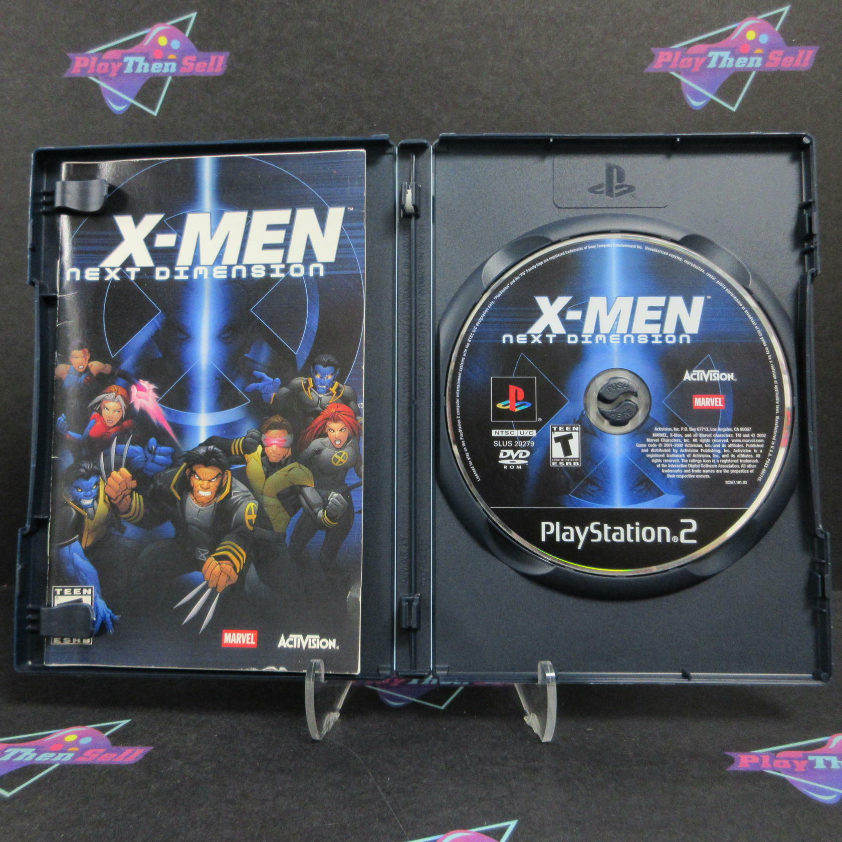 X-Men Next Dimension PS2 PlayStation 2 + Reg Card Complete - Excellent
