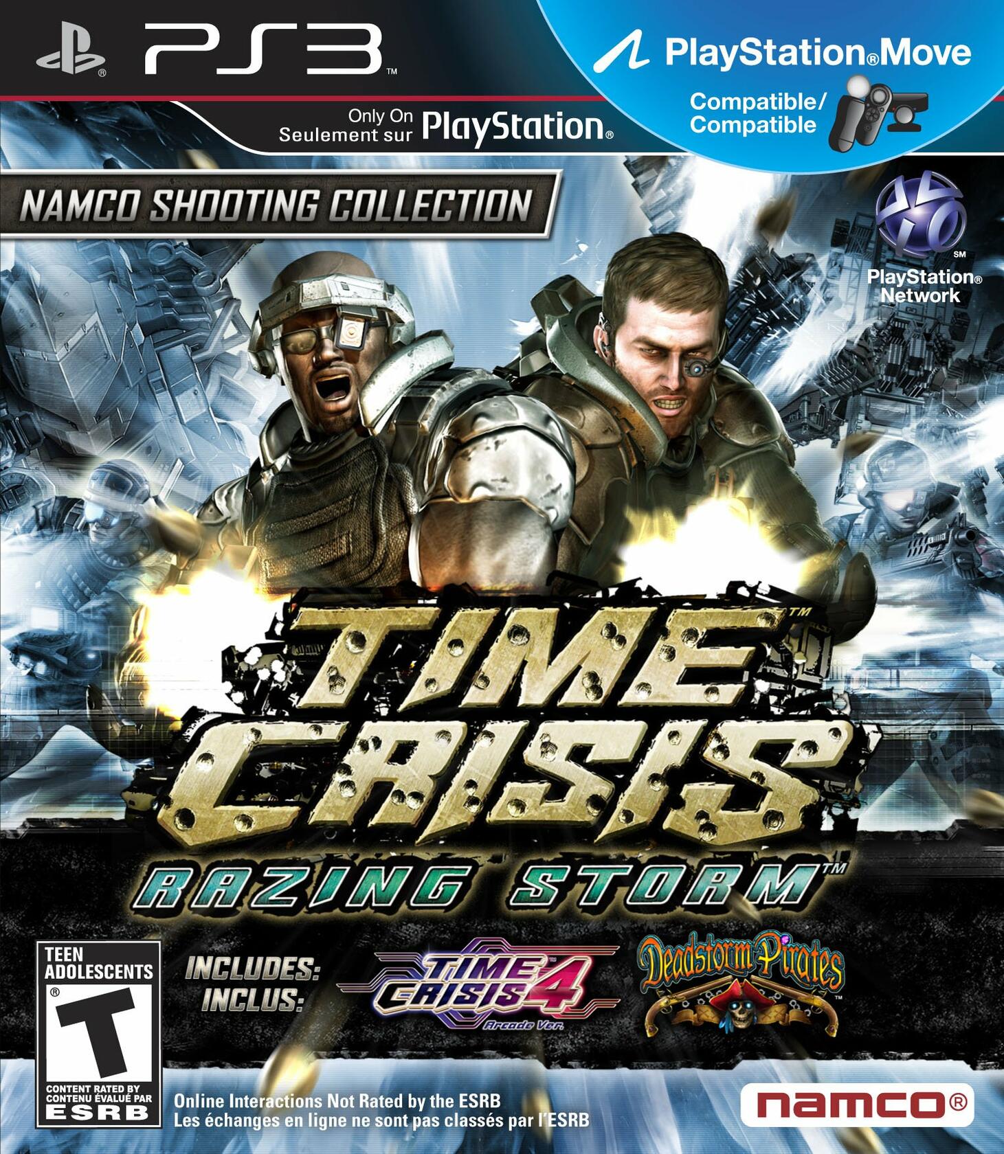 Time Crisis Razing Storm PS3 PlayStation 3 Complete - Excellent