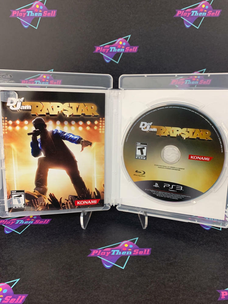 Def Jam Rapstar PS3 PlayStation 3 Complete - Excellent