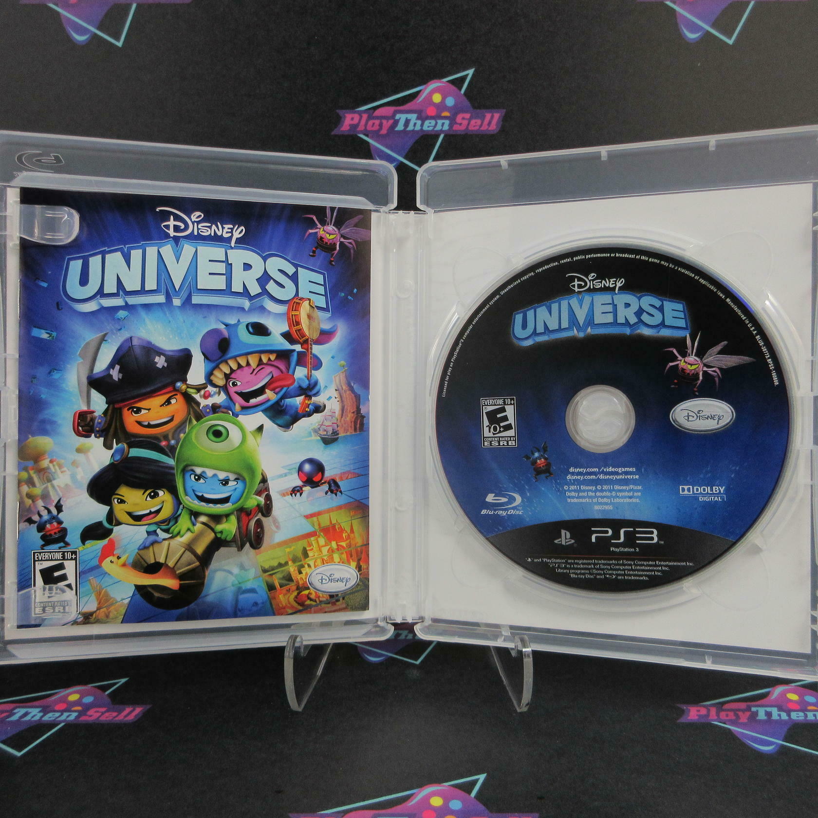 Disney Universe PS3 PlayStation 3 + Poster Complete - Excellent