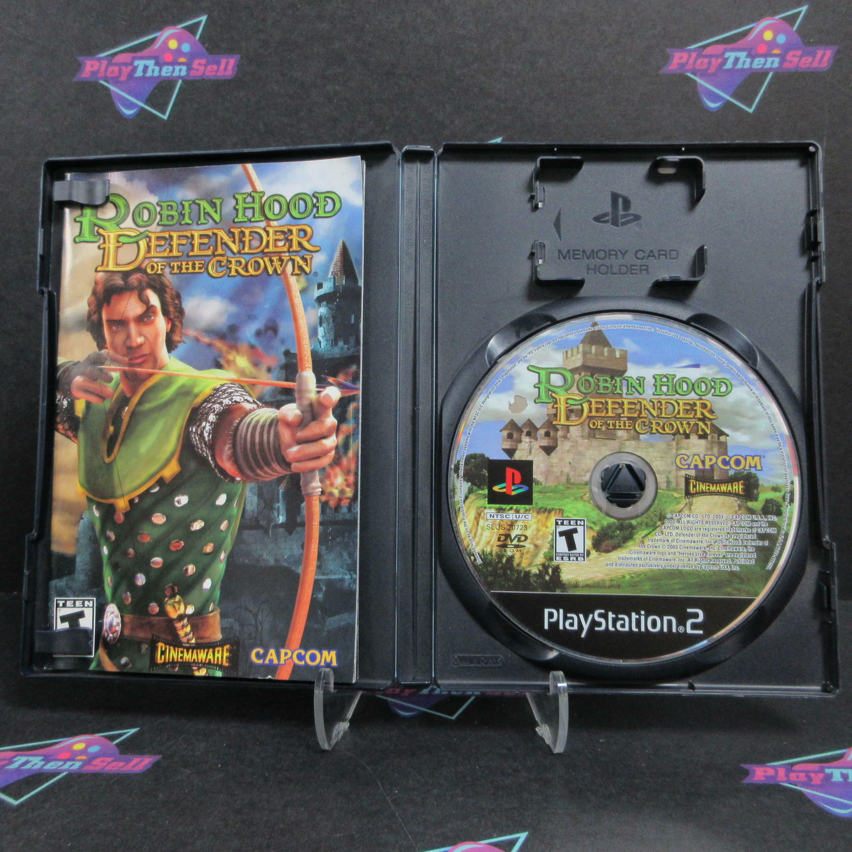 Robin Hood Defender of the Crown PS2 PlayStation 2 DD Complete CIB - Very Good