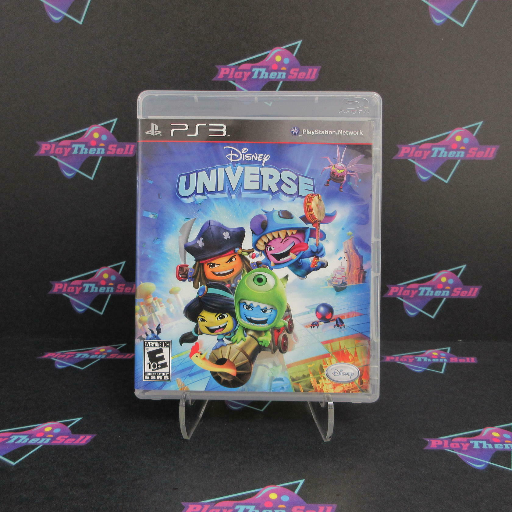 Disney Universe PS3 PlayStation 3 + Poster Complete - Excellent