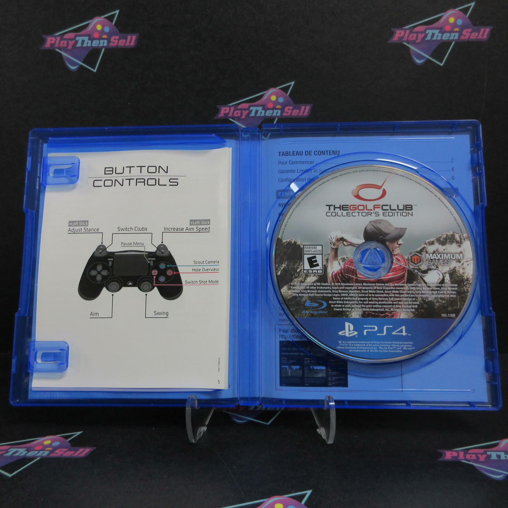 The Golf Club Collector's Edition PS4 PlayStation 4 Complete - Excellent