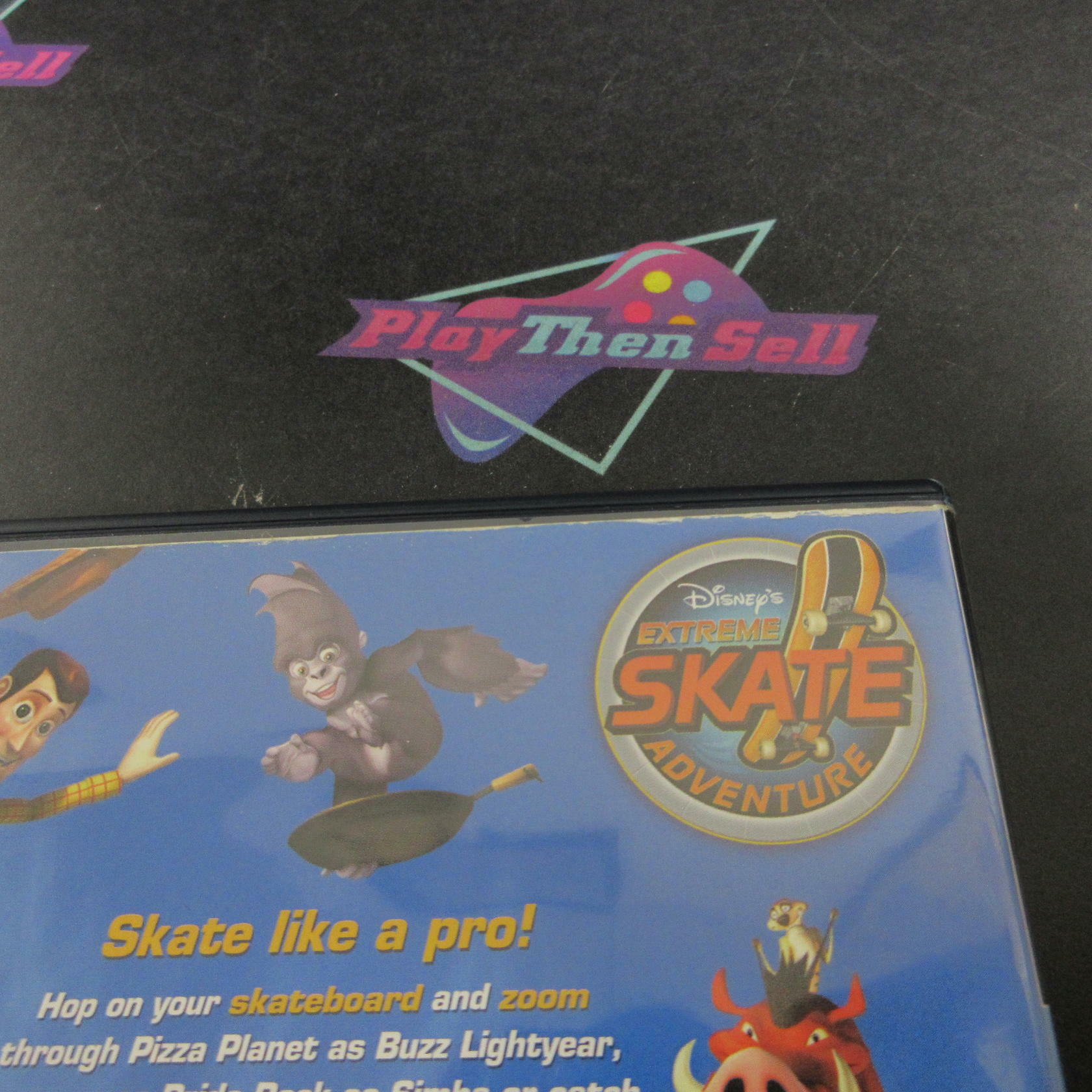 Disney's Extreme Skate Adventure PS2 PlayStation 2 AD + Reg Card Complete CIB - Very Good