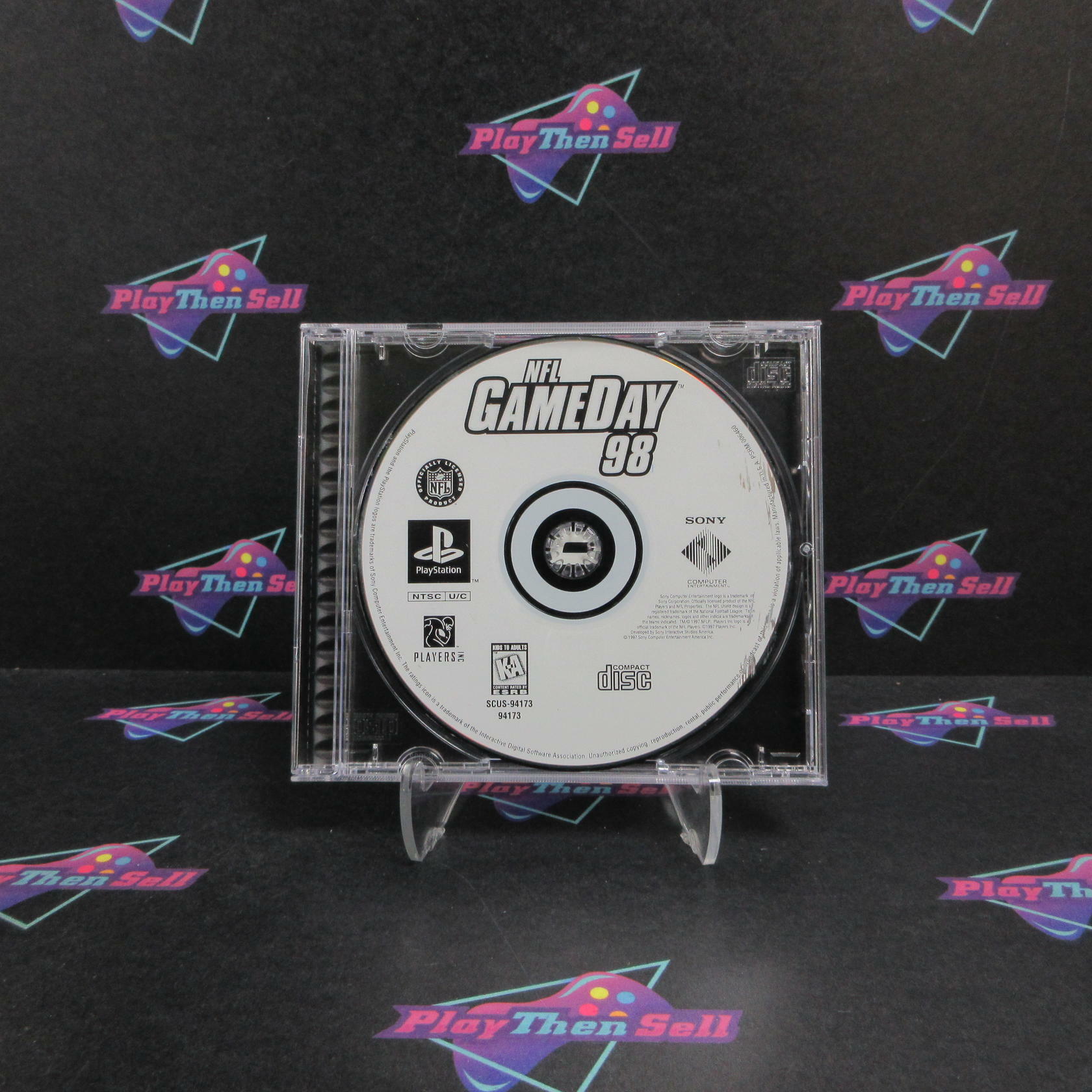 NFL GameDay 99 PS1 PlayStation 1 DD/NM - Very Good